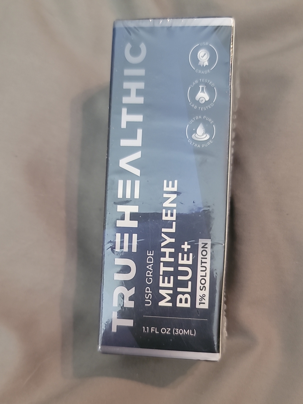 True Health Methylene Blue+ 1% Solution - Blue Packaging